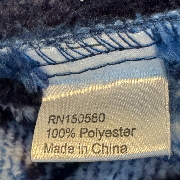 NWOT Alexander Del Rossa Unisex Hooded Onesie Pajamas w/Removable Booties, Small - Picture 12 of 14